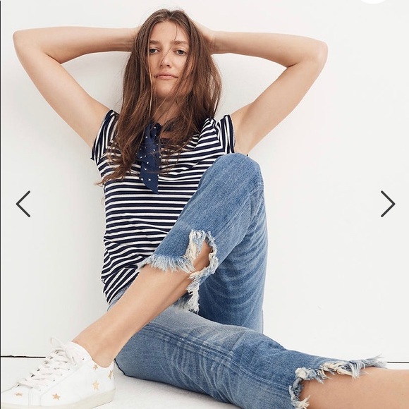 Rivet & Thread Retro Straight Jeans Madewell NWT - Picture 1 of 6